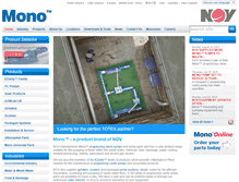 Tablet Screenshot of mono-pumps.com